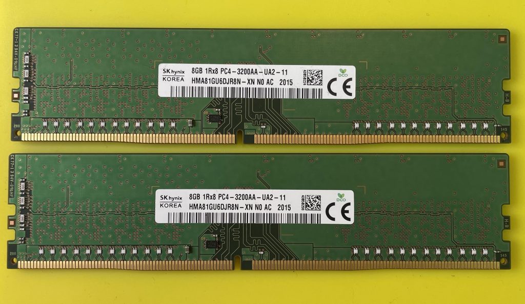 Sk Hynix Gb X Gb Rx Pc Aa Ddr Desktop Udimm Memory Ram