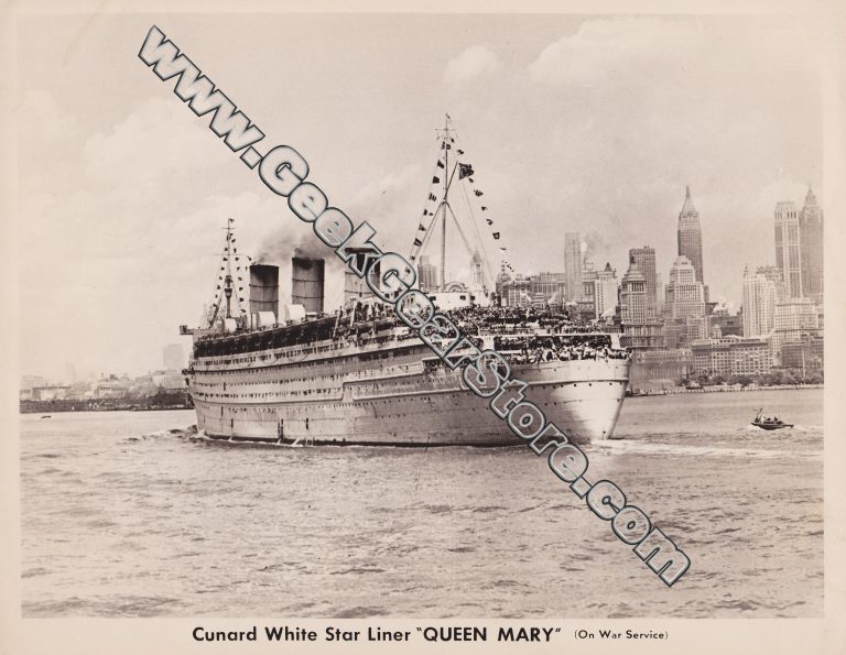 Vintage 1945 Queen Mary War Time Service Photos (Hi Resolution Download ...