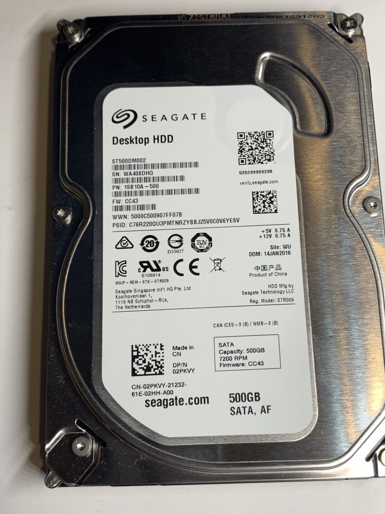 Seagate barracuda 500gb