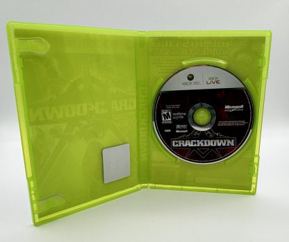 Crackdown (Microsoft Xbox 360, 2007) Disc & Case - Image 4