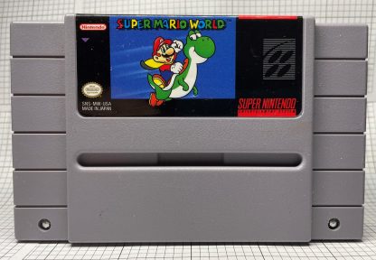 Super Mario World (Nintendo SNES, 1992) Authentic, Tested, Working cartrage only