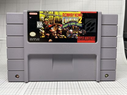 Donkey Kong Country 2 II Diddy Kong's Quest Super Nintendo SNES Game Authentic!