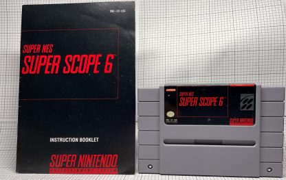 Super Scope 6 Game & Manuals - Super Nintendo SNES - TESTED! - Image 2