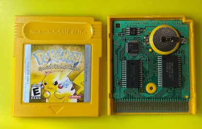 Pokemon Yellow Version (Game Boy, 1999) Authentic! NEW SAVE BATTERY! - Image 2