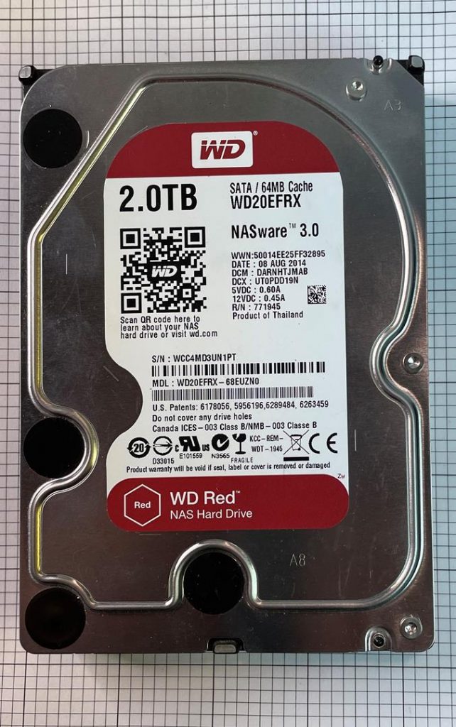 Жесткий диск wd red 2tb wd20efrx обзор