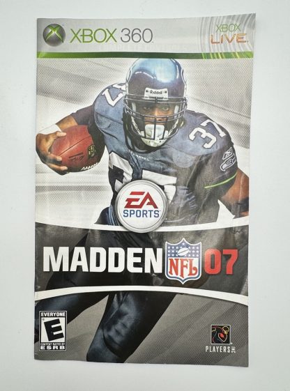 Madden NFL 07 - Xbox 360 EA Sports - In Box w/ manual - Image 5