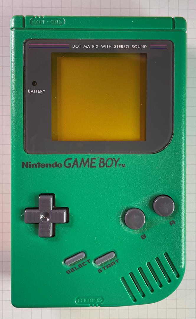 Nintendo Game Boy Original GREEN Play it Loud DMG-01 100% OEM - Tested  Working