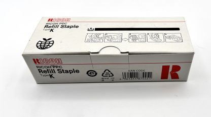 NEW Genuine Ricoh Refill Staple Type K Box of 3 Refills 410802