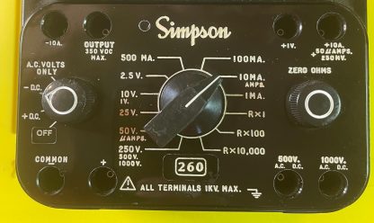 Vintage Simpson 260 Series 8 Volt - Ohm- Milliammeter - Image 3