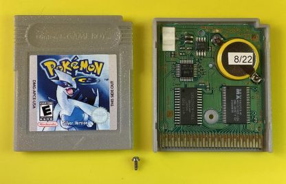 Pokemon Silver (Game Boy Color, 2000) Authentic *NEW BATTERY* & Save Game - Image 2