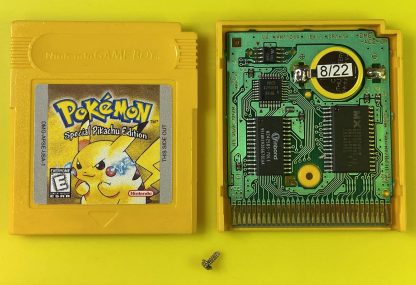 Pokemon Yellow Version (Game Boy, 1999) Authentic *NEW BATTERY* w/ Save Game - Image 2