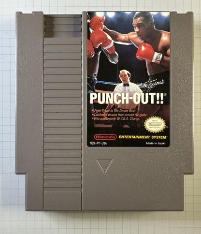 Mike Tyson's Punch-Out NES, Nintendo Entertainment System 1987 Authentic Tested