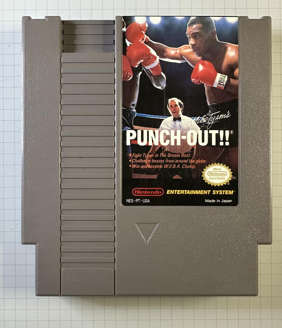 Mike Tyson’s Punch-Out NES, Nintendo Entertainment System 1987 ...