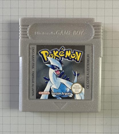 Pokemon Silver (Game Boy Color, 2000) Authentic *NEW BATTERY* & Save Game French - Image 6