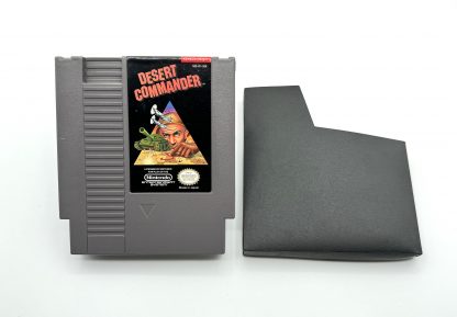 Desert Commander NES Cleaned, Tested, Working.