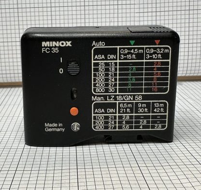 Minox FC 35 Flash For Minox Film Camera W/ Case and Manual - Image 6