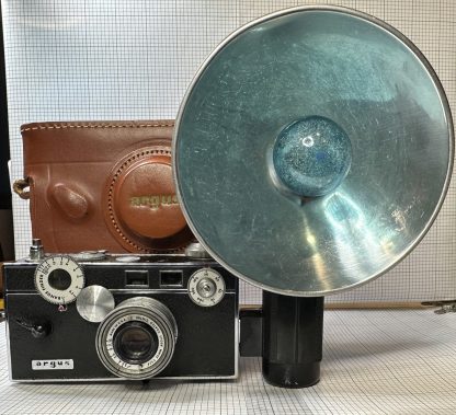 Vintage Argus C3 35mm Camera w/ Flash