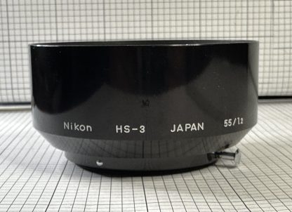 Nikon HS-3 Metal Lens Hood for 55mm F1.2 lens HS3 - Hard to find