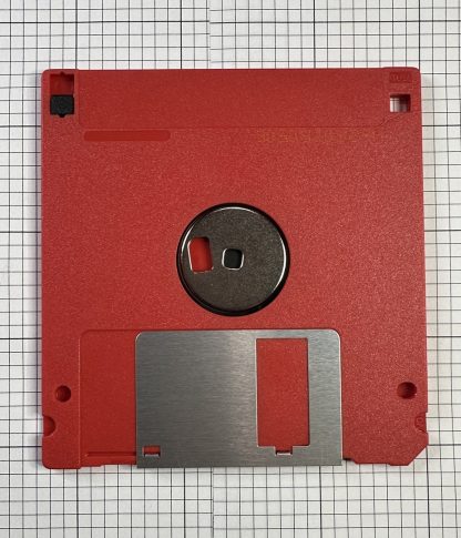 NEW LOT of 10 3.5" Red Floppy Disks - MS-DOS FAT Format 1.44Mb TESTED - Image 4