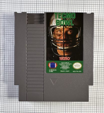 Tecmo Bowl  (Nintendo Entertainment System, 1989) with Manual - WORKING TESTED - Image 5