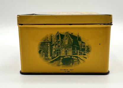 Vintage Delft Holland Che-Cri Cheese Crispies Metal Tin Box - Image 4