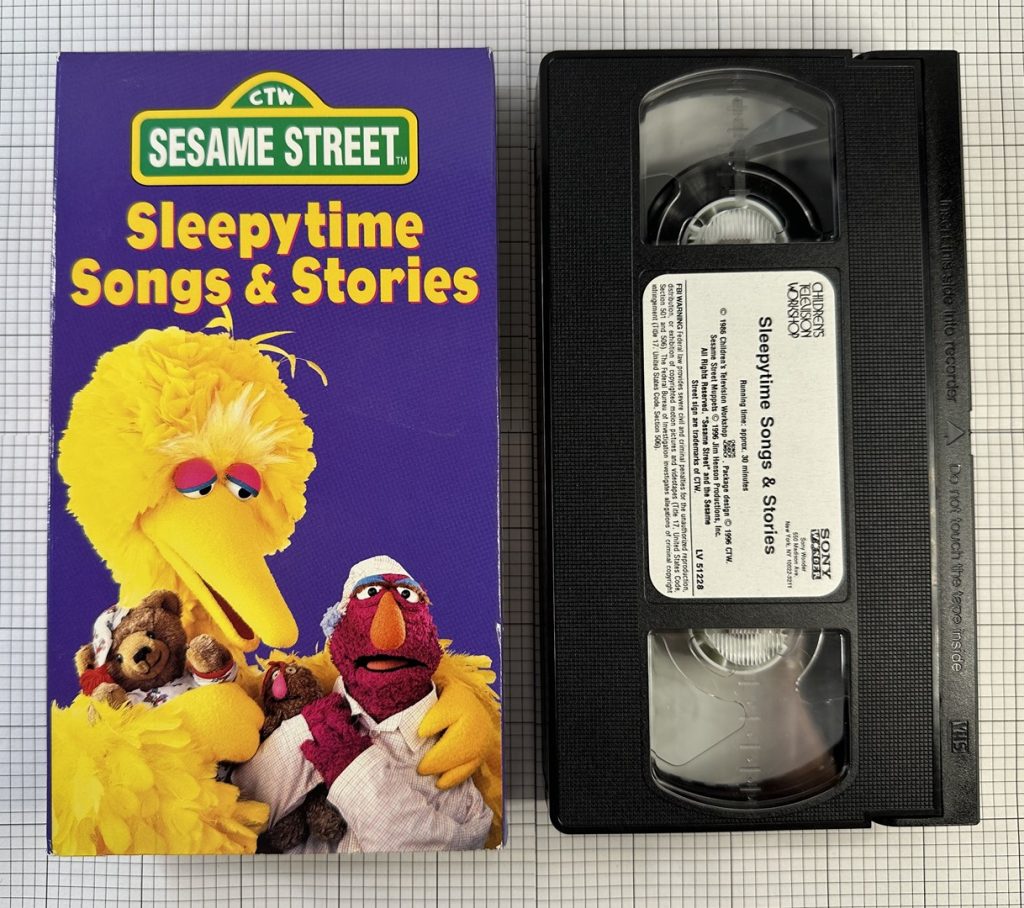 Sesame Street – Sleepytime Songs & Stories (VHS 1996) – GeekGearStore