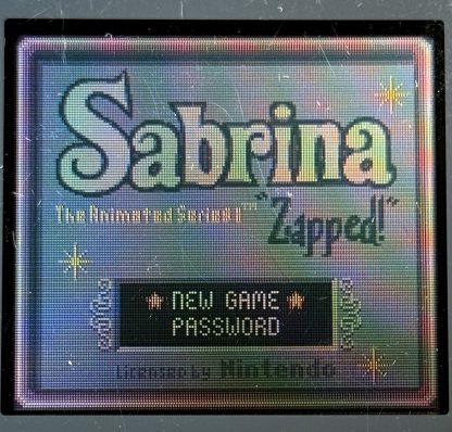 Sabrina The Animated Series (Nintendo Game Boy Color, 2000) Authentic Tested Cleaned - Image 2