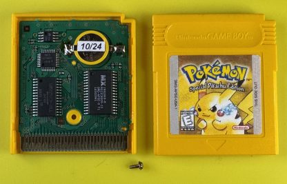 Pokemon Yellow Version (Game Boy, 1999) Authentic *NEW BATTERY* w/ Save Game - Image 4