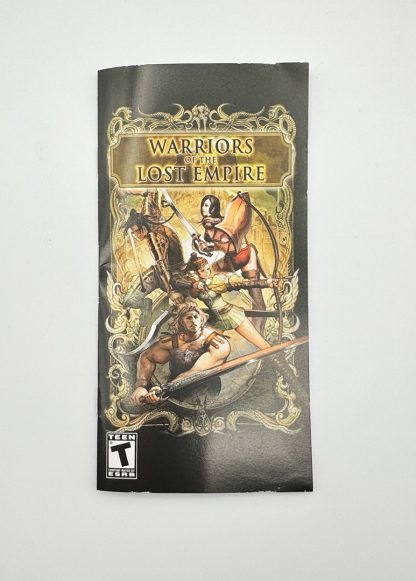 Warriors of the Lost Empire (Sony PlayStation, PSP, 2007) CIB w/ Manual