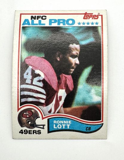 1982 Topps #486 Ronnie Lott Rookie