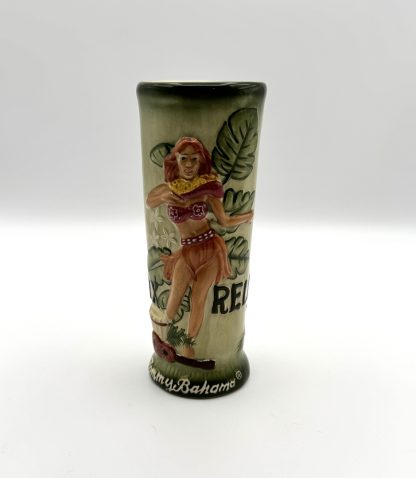 2007 Tommy Bahama Relax Bikini Bongo Tiki Mug Tumbler Hand Painted