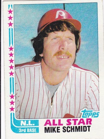 Lot of 5 - 1982 Topps  Mike Schmidt Collection Cards 100,101,162,163,339 - Image 4