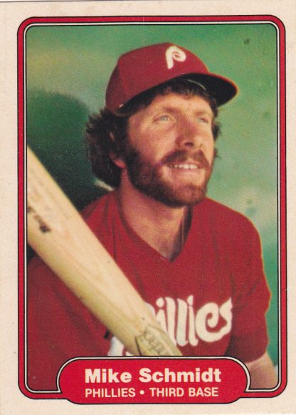 Lot of 3 - 1982 Fleer Mike Schmidt Collection Cards 258, 637, 641 - Image 6