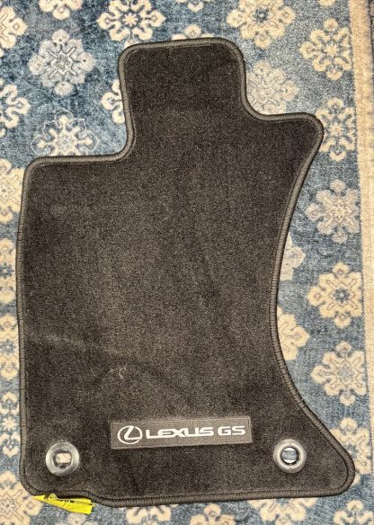 NEW - OEM Factory Lexus GS350 Carpeted Floor Mat Set 2013-2020 (AWD) - Image 3