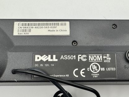 Dell AS501 Ultrasharp Stereo Sound Bar Speaker - 0UH852 0UH837 0X9429 - Image 4