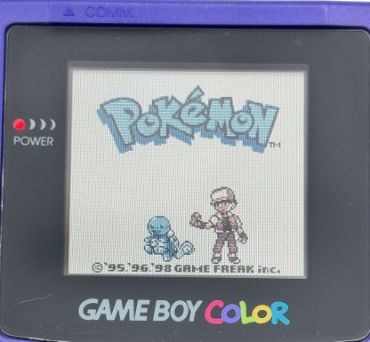 Nintendo Game Boy Color - Grape CGB-001 -  Cleaned / Tested / Working with Manual and Inserts 100% Original NEAR MINT! - Image 9