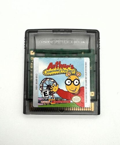 Arthur's Absolutely Fun Day (Nintendo Game Boy Color, 2000) - Working Tested