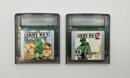 Army Men & Army Men 2 (Nintendo Game Boy Color 1999) Tested - Working!