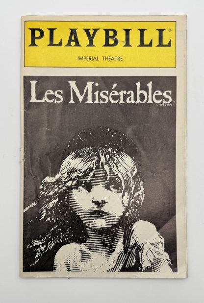 Les Miserables Playbill 1993 - Imperial Theater - Image 3