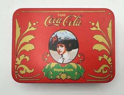 Vintage Victorian Coca Cola Playing Card Set - Complete In Box (2 Decks) - Image 6