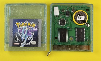 Pokemon: Crystal Version (Game Boy Color), Authentic *NEW Battery* W/ Save Game - NEAR MINT - Image 5