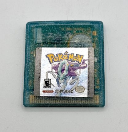 Pokemon: Crystal Version (Game Boy Color), Authentic *NEW Battery* W/ Save Game - NEAR MINT