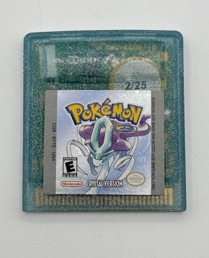 Pokemon: Crystal Version (Game Boy Color), Authentic *NEW Battery* W/ Save Game - NEAR MINT - Image 11