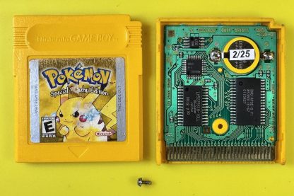 Pokemon Yellow Version (Game Boy, 1999) Authentic *NEW BATTERY* w/ Save Game - Image 7