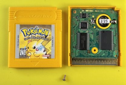 Pokemon Yellow Version (Game Boy, 1999) Authentic *NEW BATTERY* w/ Save Game - Image 5