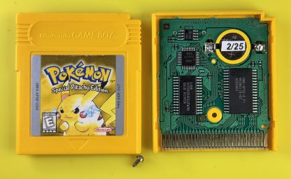 Pokemon Yellow Version (Game Boy, 1999) Authentic *NEW BATTERY* w/ Save Game - Image 5