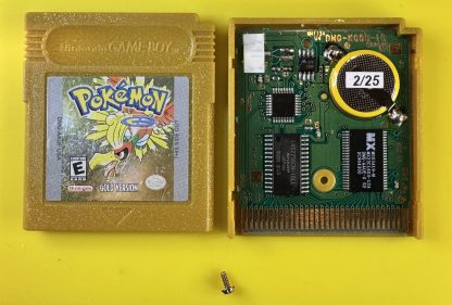 Set of Authentic Pokemon Gold and Pokemon Silver (Game Boy Color)- New Battery & Full Save Game - Image 5